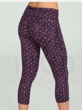 Athleisure Sporty Yogoacore Nike Power Epic Lux Leggings Purple/White Women's M